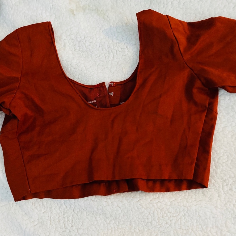 Crop Top in Rust- Super cute!